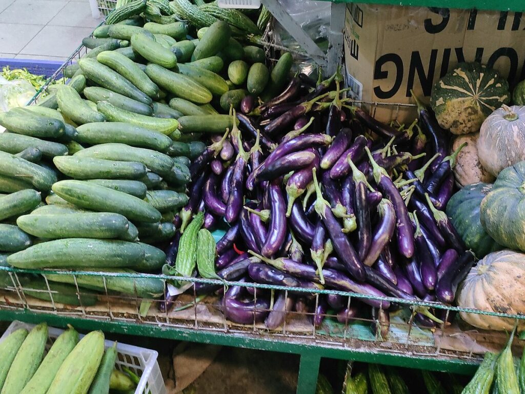 Fresh Vegetables display in Iloilo Terminal Public Market 04