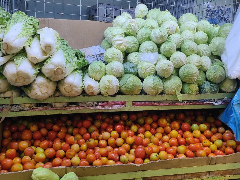 Fresh Vegetables display in Iloilo Terminal Public Market 05